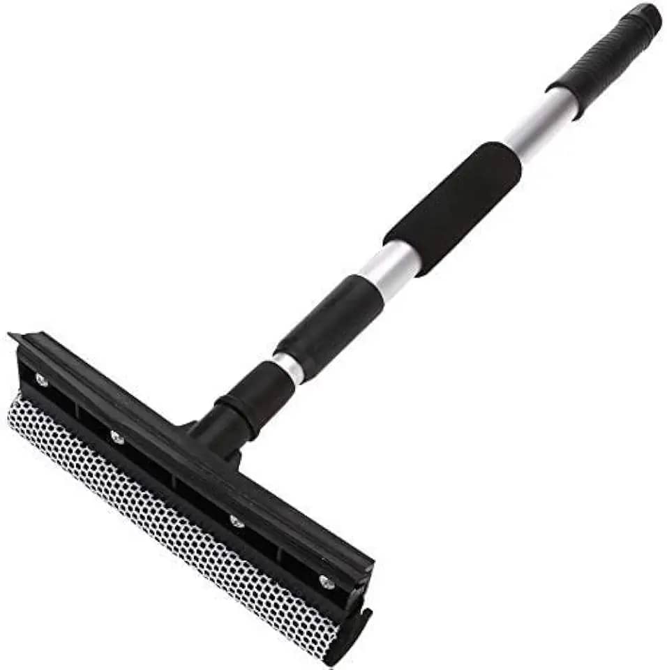 Rodo Limpeza De Vidros Lava Janela Extensível Expansível