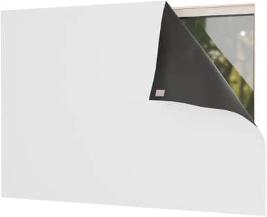 Cortina Painel Blackout com Fixador 100% Blackout (Branco, 1,40 m x 1,40m)