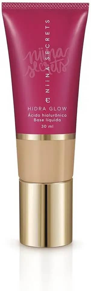 Eudora Base Líquida Niina Secrets Hidra Glow Cor 10 30ml