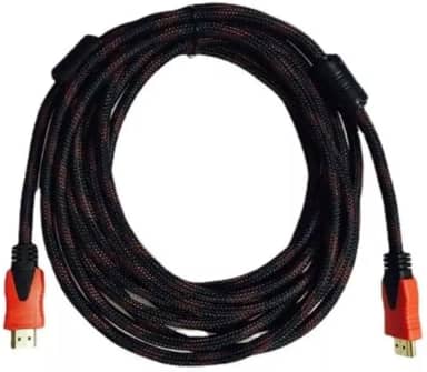 Cabo HDMI 10 Metros 4K UltraHD Gold HDR 3D 19 Pinos 2.0 1080p Full 1.4 Ultra 2.1 8K 19 Pinos HDR Blindado TV Alta 20 Velocidade