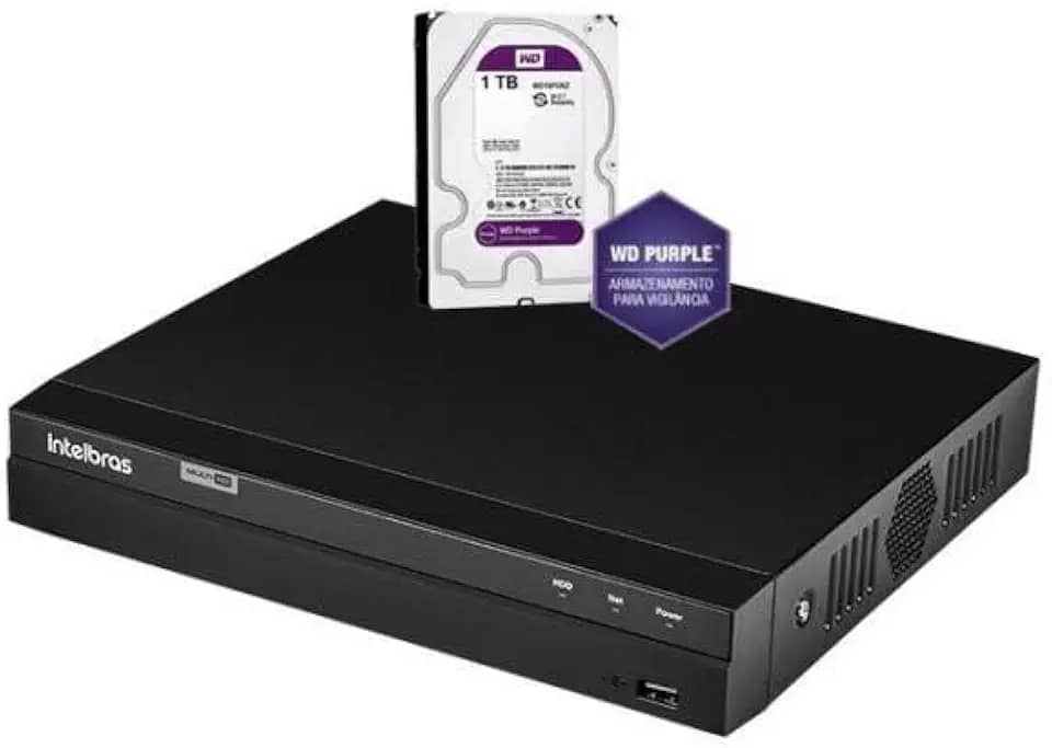Dvr Intelbras 16 Canais Full Hd Mhdx 3116c C/Hd 1t Purple