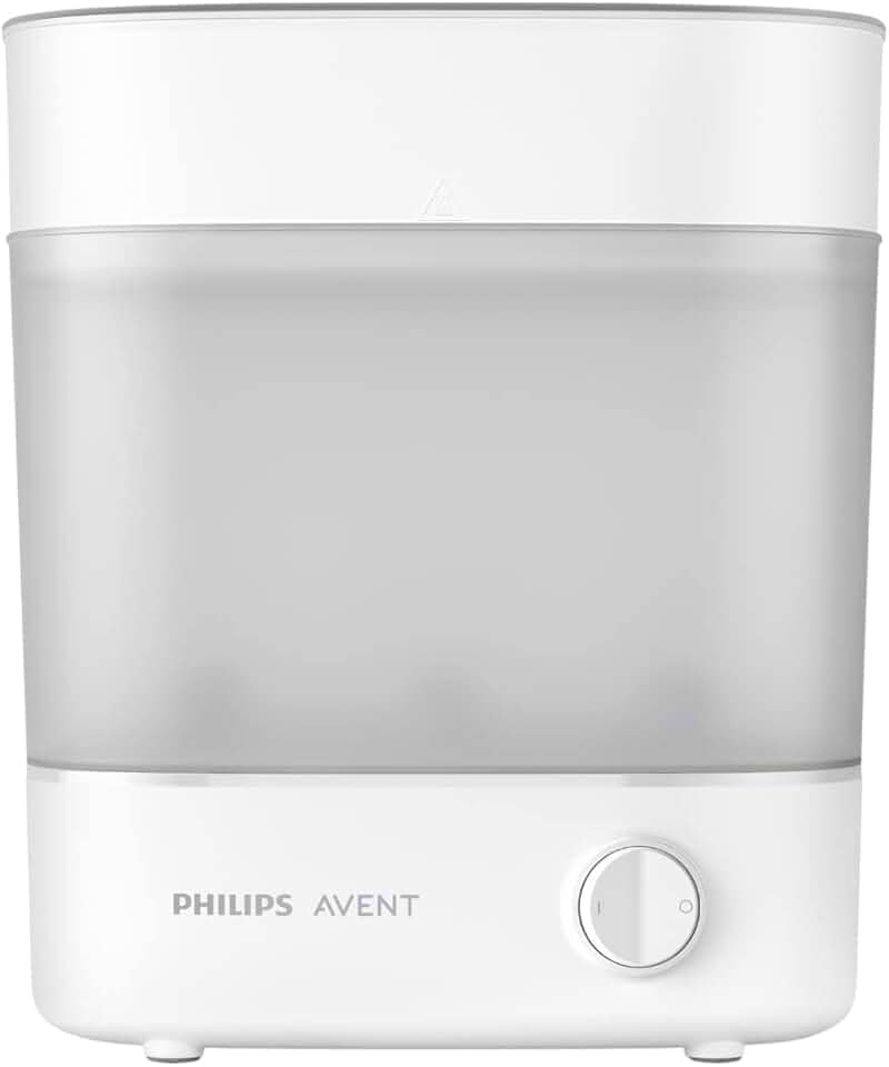 Esterilizador Elétrico de Mamadeiras Philips Avent - 220V | Remove 99,9% das bactérias, sem produtos químicos