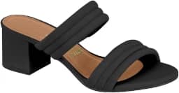 Sandalia Vizzano Salto Bloco Medio Flor Ref 6291.1194.29516 Creme 035