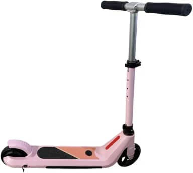 Bang Toys - Patinete Elétrico Infantil E8 Electric 24V - com Ajuste de Altura, Luzes de LED, Indicador de Bateria, Entrada USB/MP3 - Suporta até 40kg - Cor Rosa