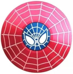 Spinner Giratório, Vermelho e Azul, Brinquedo Colecionável com Símbolo, para Crianças