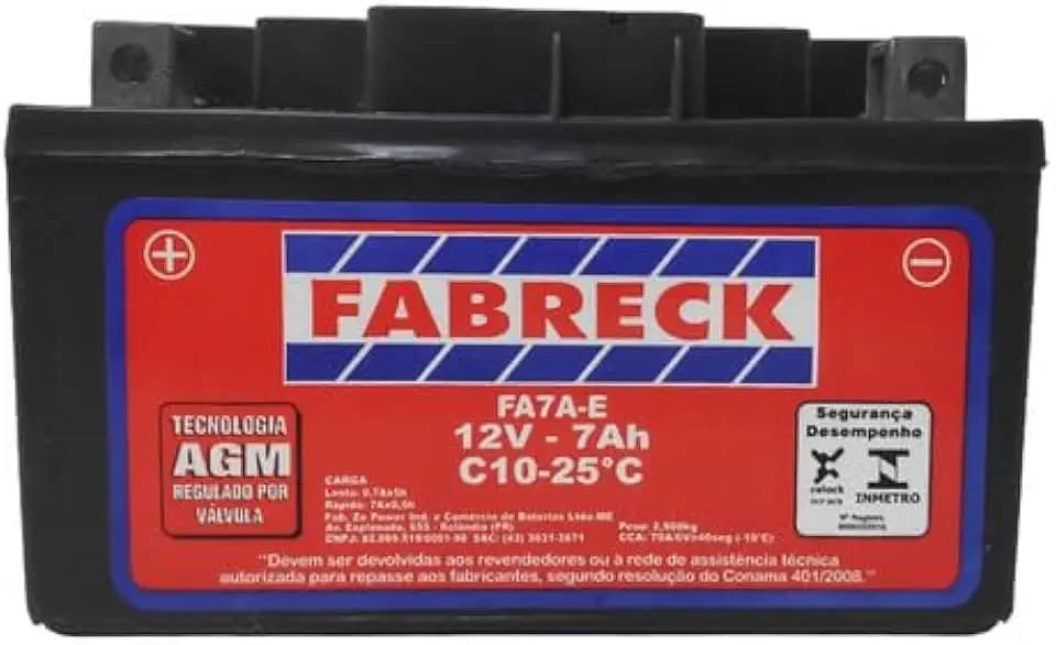 Bateria Suzuki Burgman 125 / Kasinski Mirage 150 Fabreck