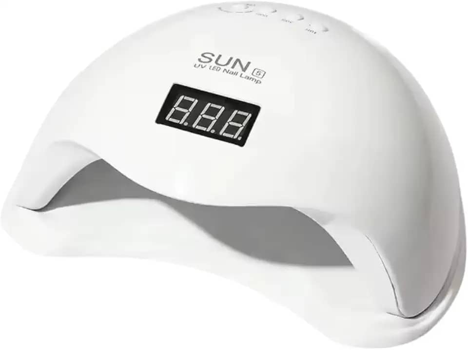 Cabine 48w Sun 5 UV LED Branca para Unhas de Gel Bivolts
