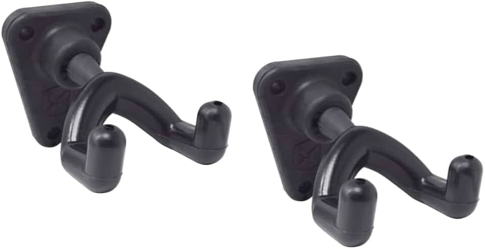 Kit 2 Suporte para Instrumentos de Cordas, Parede, guitarra, baixo, violão.