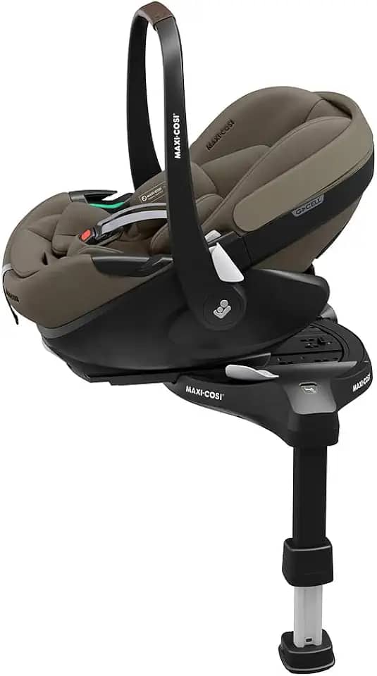 Bebê Conforto Maxi-Cosi, Pebble Pro², com Base Familyfix, Giro 360° Isofix, Twillic Truffle