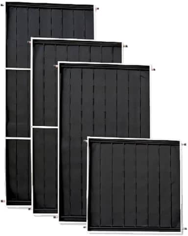 Placa Coletor Solar Inox Banho 150x100cm Ribsol