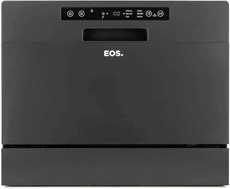 Lava-Louças EOS 6 Serviços Prata Titanium ELL06S 110V