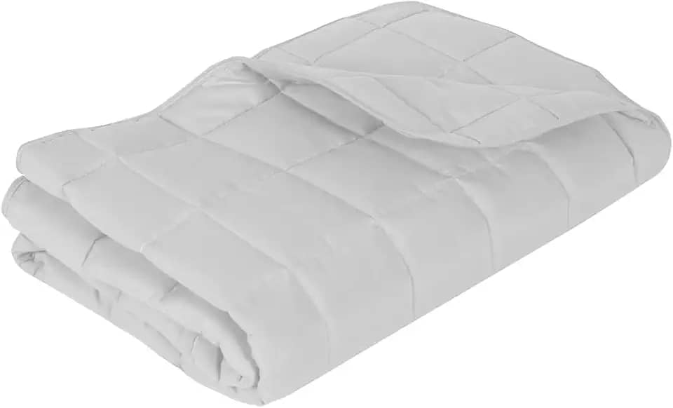 Edredom de Bebê Para Berço Micro Percal 400 Fios Cores Lisas (Branco)