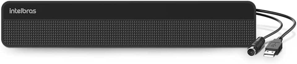 Antena Interna Amplificada Digital USB AI 3101 Preto Intelbras