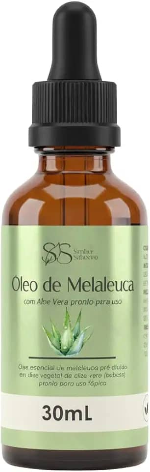 Óleo Corporal Antifúngico e Micoses com Óleo Essencial de Melaleuca 30 mL