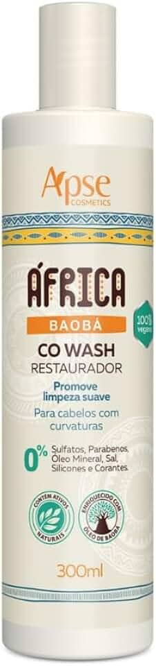 Co Wash Restaurador Limpeza Suave África Baoba Apse 300ml
