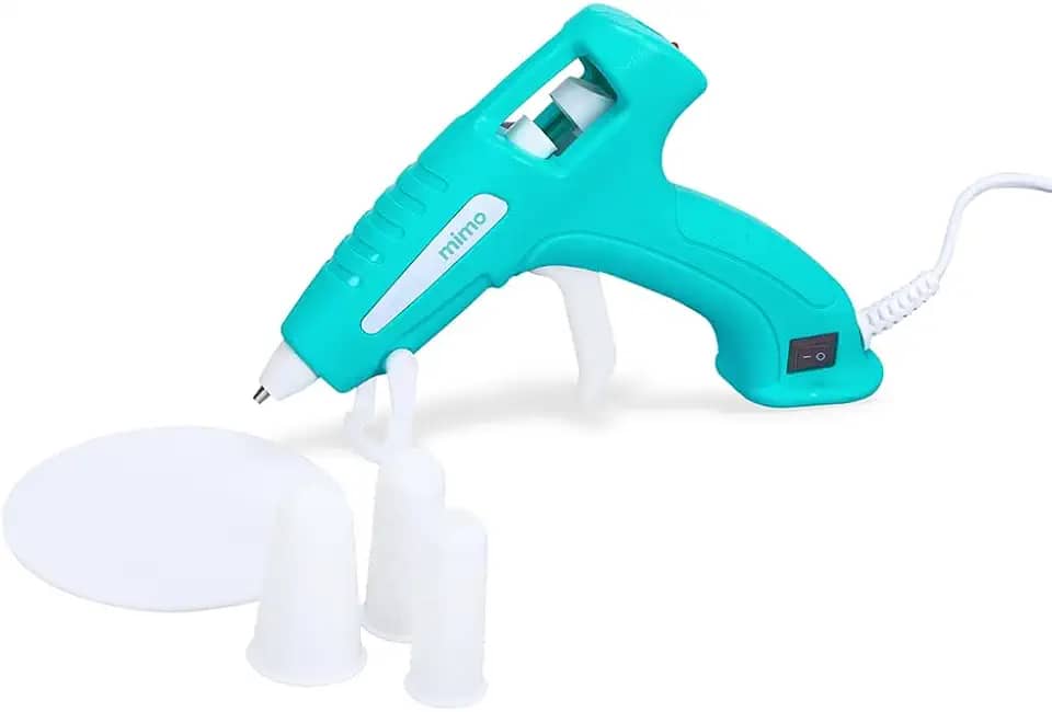 Mimo Pistola de Cola Quente Profissional - Versátil e Essencial para quem Precisa Colar Diversos Materiais em Série com Praticidade - Possui Cabo de 2 m de Comprimento - Bilvolt