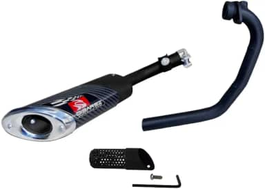 Escapamento Fazer 250 2009 Até 2015 Esportivo Disarsz TAMPA CROMADO