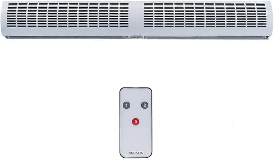 Cortina de Ar com Controle Remoto, Branco, 150cm, 220v, Agratto