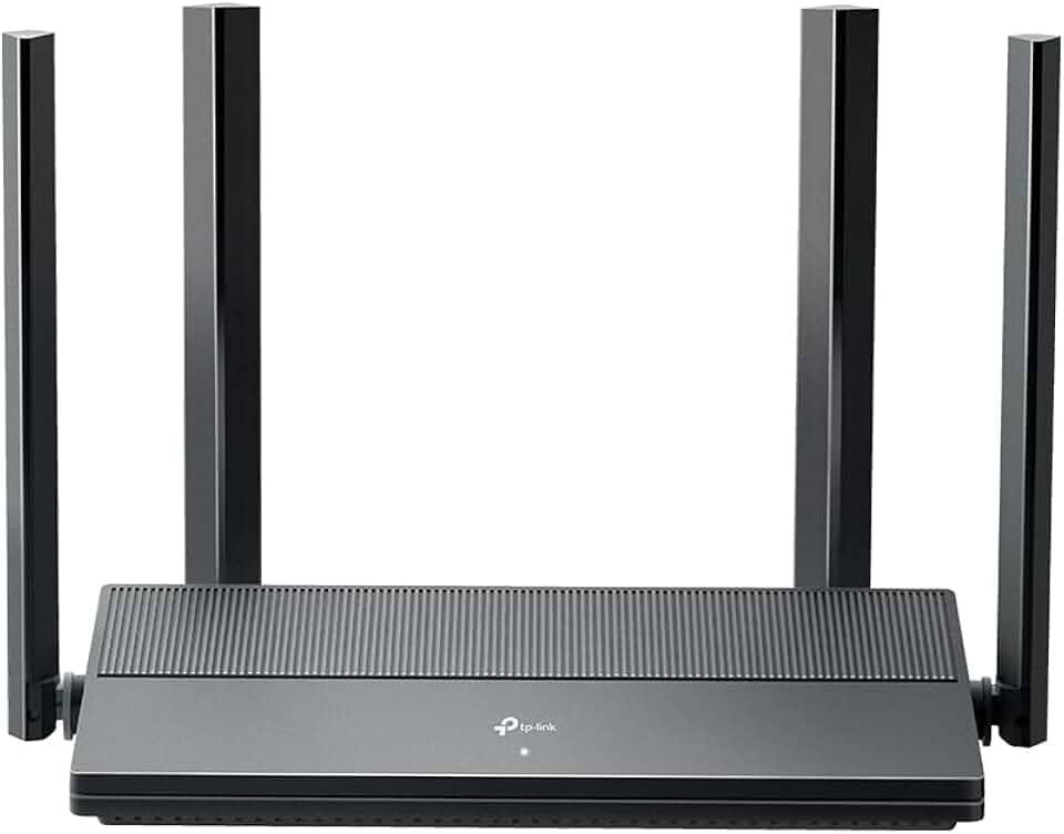 Roteador TP-Link EX220 V2.8 WI-FI 6 AX1800 Preset Dual Band 3 Portas Gigabit 4 Ant