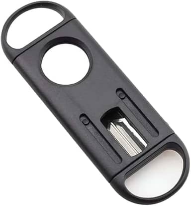 Cortador de Charuto com Lâminas Metálicas: Corte Guilhotina e Olho de Gato