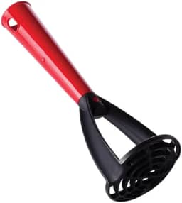 Amassador de Legumes Vermelho Utensilio Plastico Plasútil