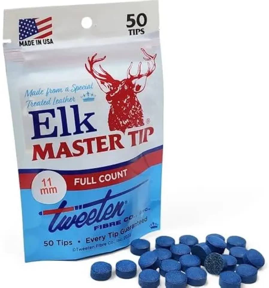 Sola Ponteira Taco Bilhar Sinuca Master 11mm - pct 50 und