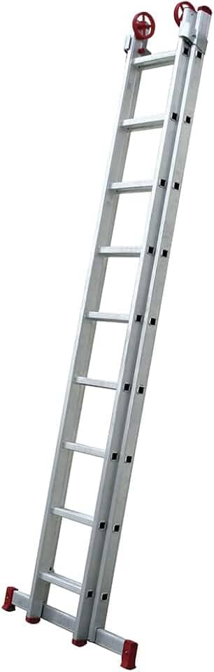 Escada Extensiva 9x2 Degraus de Alumínio