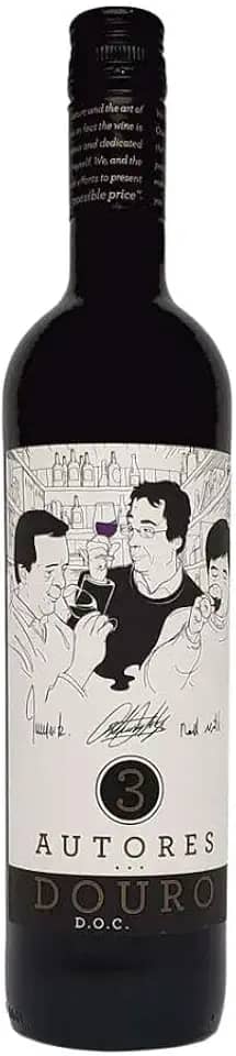 Vinho 3 Autores Douro DOP Tinto Portugal 750ml