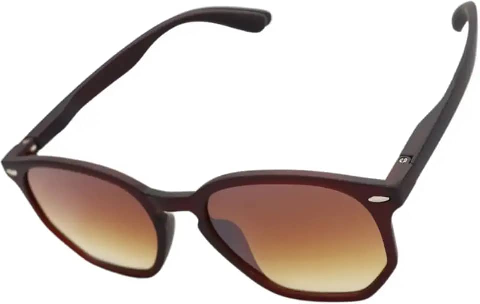 Óculos de Sol Hexagonal Acetato Italiano Flexivel Premium Retro Lentes UV400 Feminino Masculino - Cacife Brand