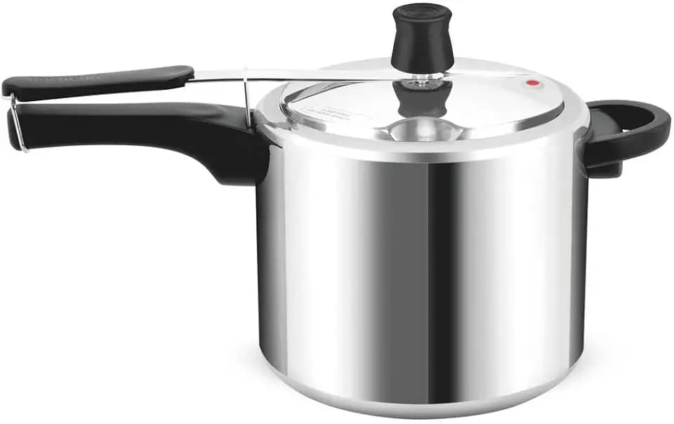 Panela de Pressão Rochedo Turbo Alumínio Polido 7 Litros