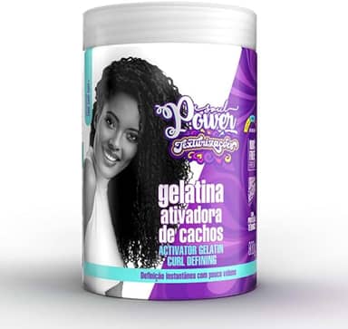 Gelatina Ativadora de Cachos Texturizações Soul Power - Finalização com Gelatina - 800g