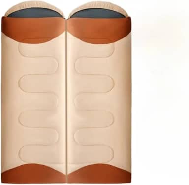 Saco de Dormir, Saco de Dormir Térmico Casal Ou Solteiro Patchworkable Lavável à Máquina Set 2 Ultralight 1,5ºC à -3,5ºC Camping, 190cm