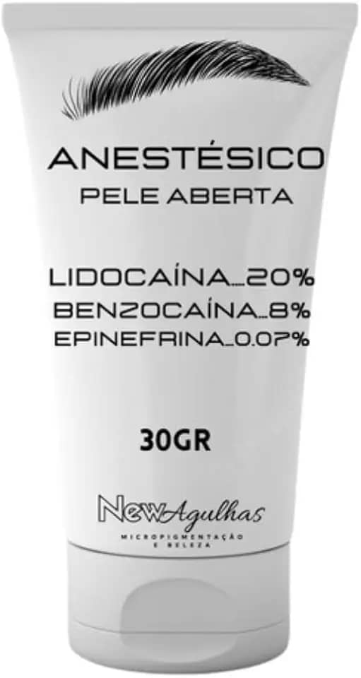 Gel Anestésico para Micropigmentação Zero Dor - 30gr