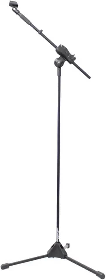 Pedestal de Microfone com Cachimbo Para Microfone com Fio ou sem Fio (PARA MIC COM FIO)