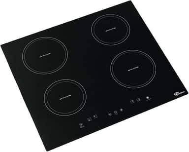 FISCHER COOKTOP DE INDUÇÃO 4 BOCAS MESA VITROCERÂMICA PRETO 220V - 25943-56251