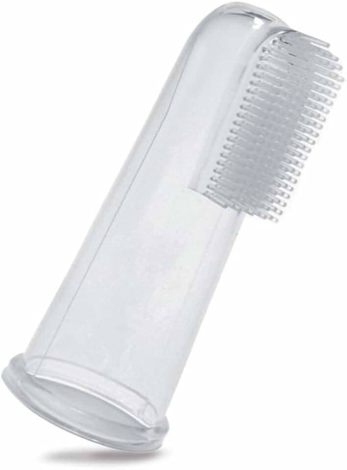 Adoleta Bebê Massageador Escova Dental de Silicone Transparente