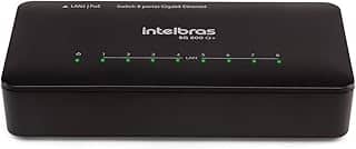 Switch 8 portas gigabit ethernet 10/100/1000mbps Sg 800 Q+ - Intelbras