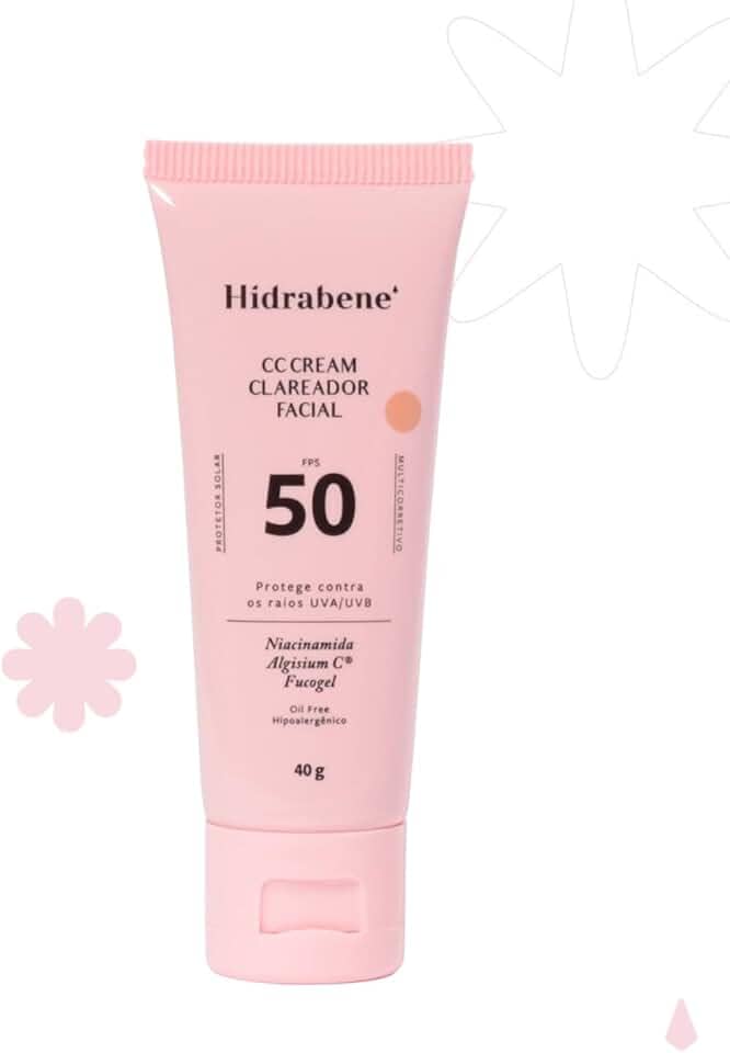 CC Cream Facial FPS 50 40g - Hidrabene