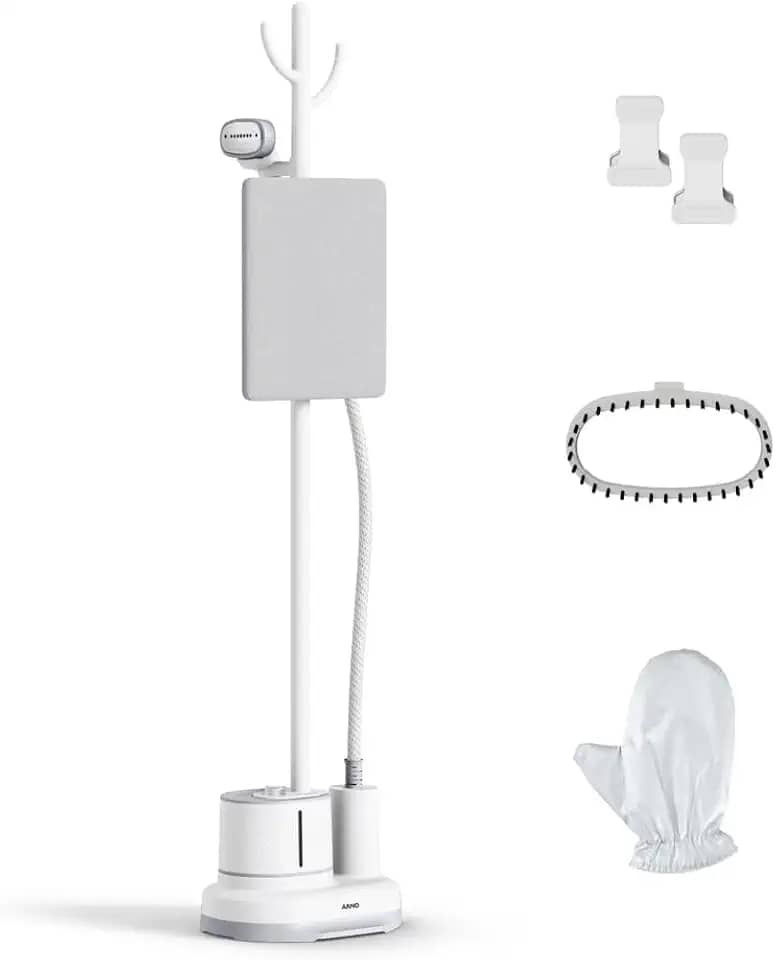 Vaporizador de Roupas Arno Steam Home, Pendura suas roupas, Higieniza e Desodoriza, 110V, Branco e Cinza, US32