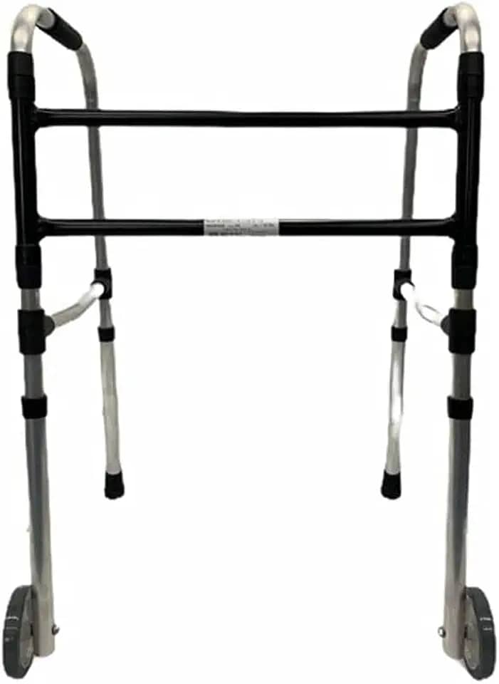 Andador Adulto Pop A400 FX Plus com Rodas e 2 Barras Indaiá