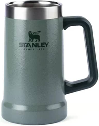 Stanley - Caneca Térmica de Cerveja Isolada, Portátil, Durável, para Manter Bebidas Frias, 709 ml, Hammertone-Green