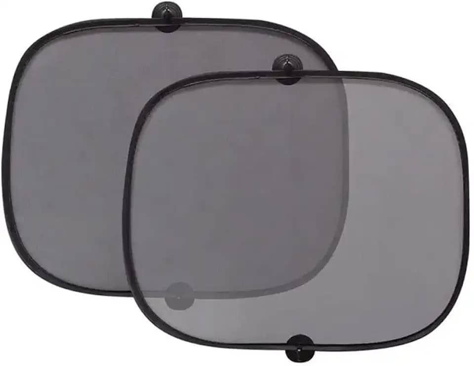 Protetor Solar Para Carro Com Ventosas, Buba, Preto