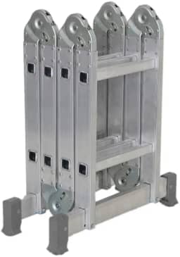 Escada Articulada 8 Degraus de Alumínio 4x2 13 Posições Reisam