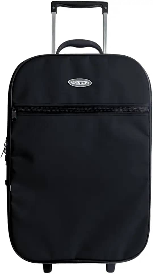 Mala de viagem 23Kg Forrada e Resistente (Preto)
