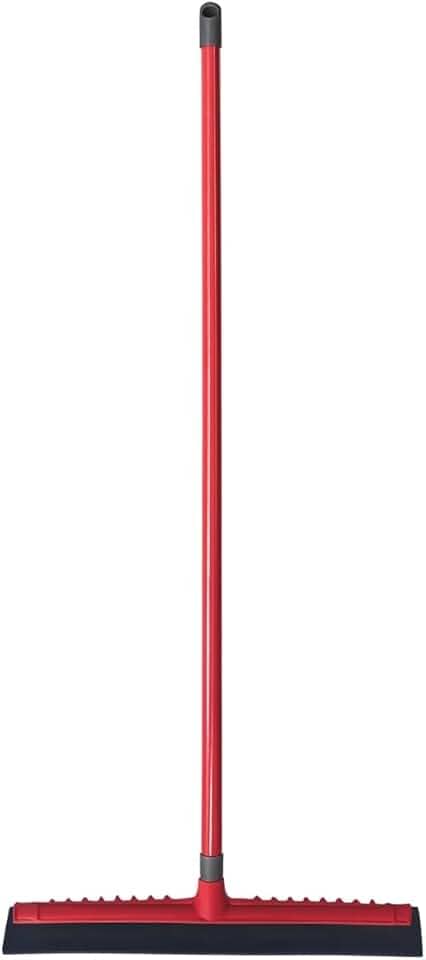 Rodo 40cm com Cabo de Madeira Revestido 1,20m – Limpeza Eficiente e Durável para Todos os Tipos de Piso