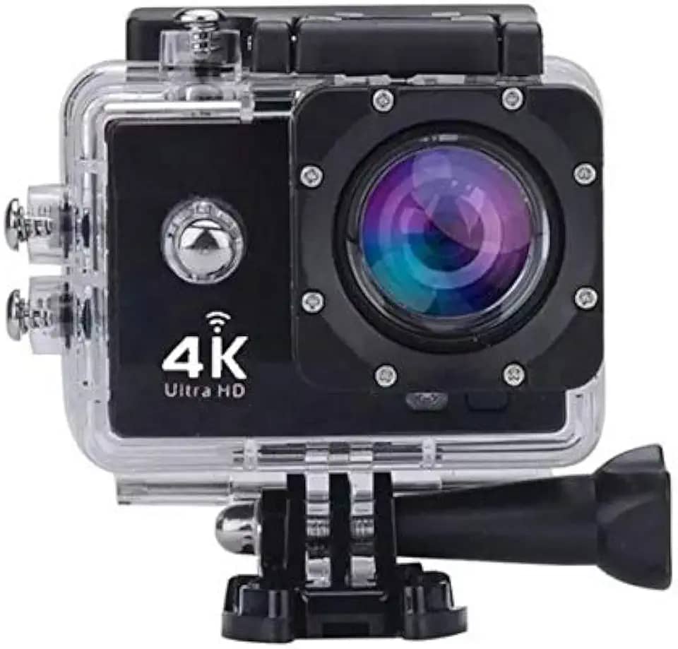 Camera Action Go Cam Pro Sport Full HD prova D'água função Webcam - 4K ULTRA HD