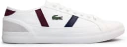 Sapatênis Lacoste Masculino Sideline Cvs Blk/off Wht 39cma0003br-454-39