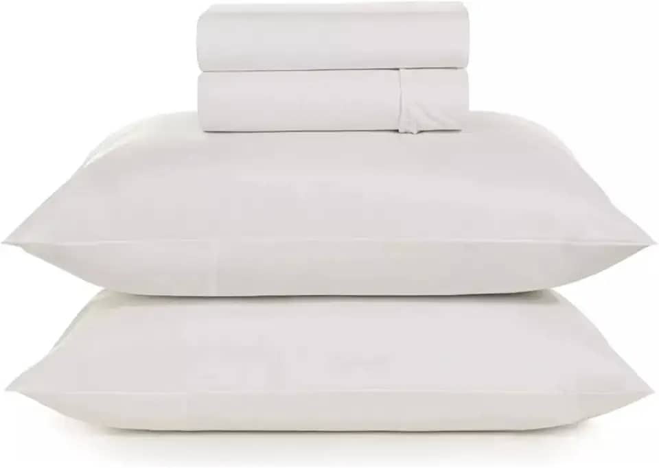 Jogo De Cama Solteiro 3pçs Hotelaria 180 Fios Teka Branco Tecido Percal Linha Profissional Profiline Resistente a Lavação Com Cloro Agora Para Uso No Seu Lar