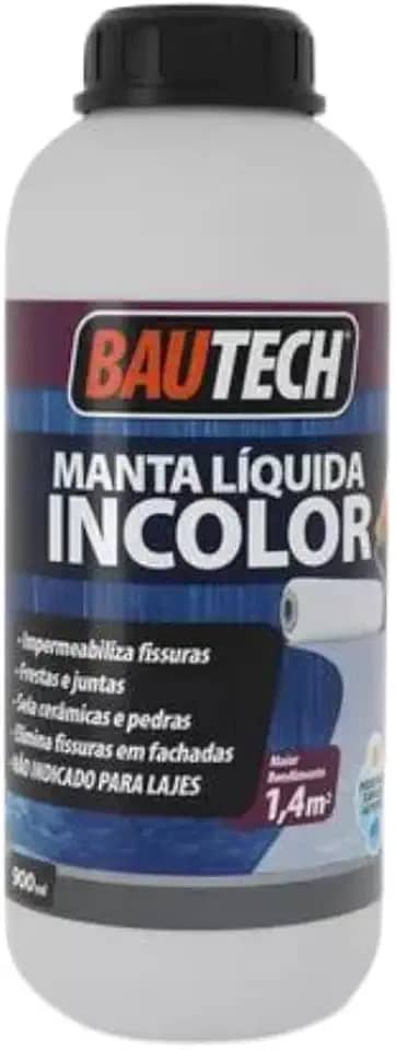Manta Líquida Incolor Impermeabilizante 900ml Bautech Pedra