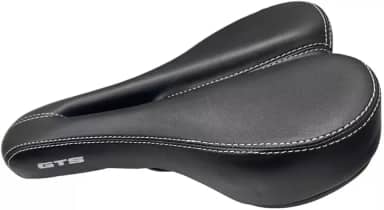 Banco Selim Vazado Gts Biketec Mtb Preto C/carrinho Confort